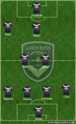 FC Girondins de Bordeaux Formation 2016