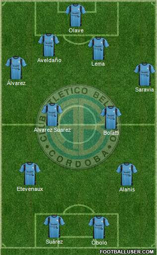 Belgrano de Córdoba Formation 2016