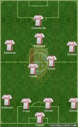 R Standard de Liège Formation 2016