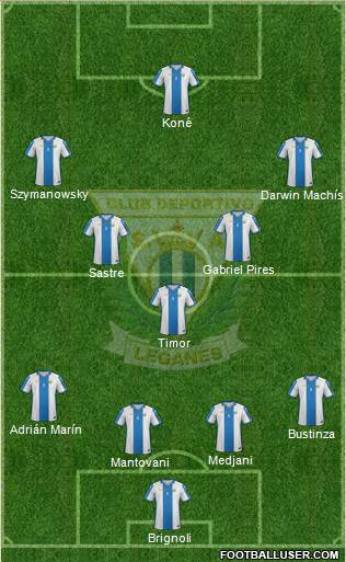 C.D. Leganés S.A.D. Formation 2016