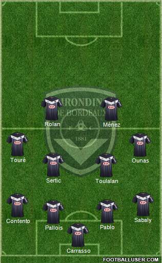 FC Girondins de Bordeaux Formation 2016