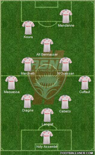 A.S. Nancy Lorraine Formation 2016