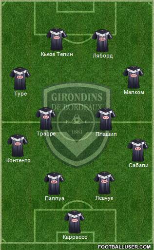 FC Girondins de Bordeaux Formation 2016