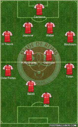 Stade de Reims Formation 2016