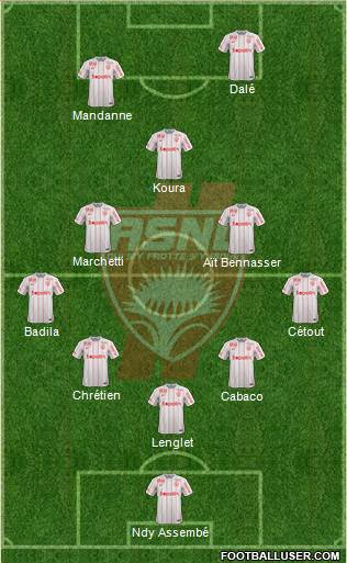 A.S. Nancy Lorraine Formation 2016