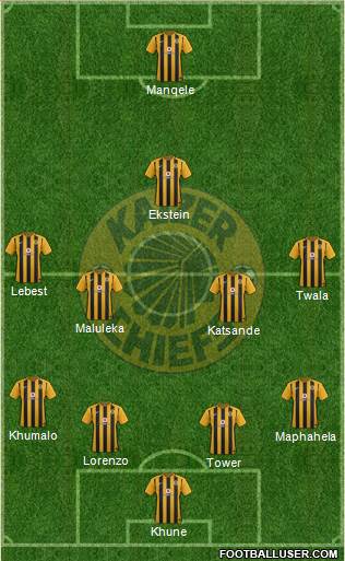 Kaizer Chiefs Formation 2016