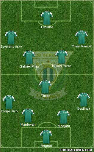 C.D. Leganés S.A.D. Formation 2016