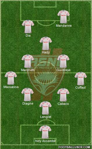 A.S. Nancy Lorraine Formation 2016