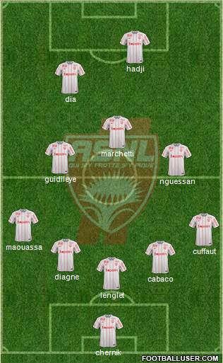 A.S. Nancy Lorraine Formation 2016