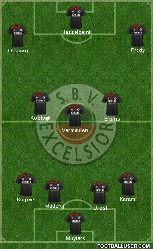 SBV Excelsior Formation 2016