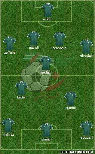 Algeria Formation 2016