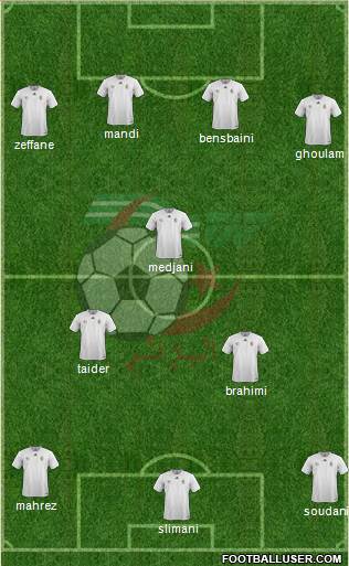 Algeria Formation 2016