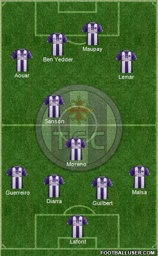 Toulouse Football Club Formation 2016