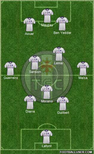 Toulouse Football Club Formation 2016