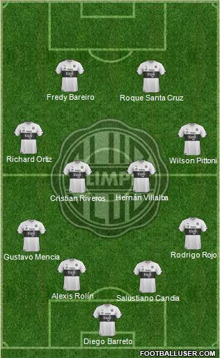 C Olimpia Formation 2016