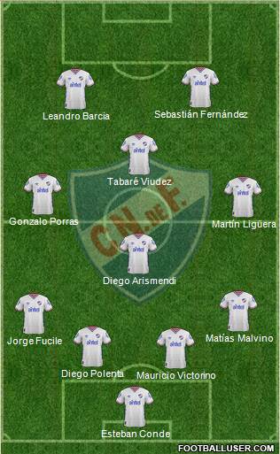 Club Nacional de Football Formation 2016