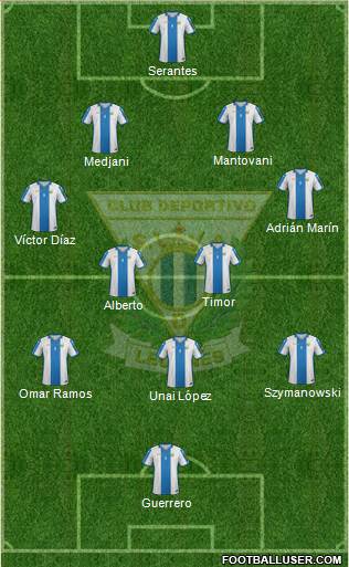 C.D. Leganés S.A.D. Formation 2016