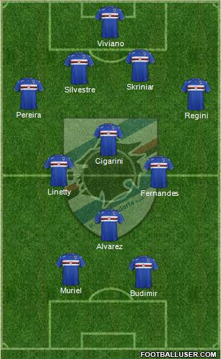 Sampdoria Formation 2016