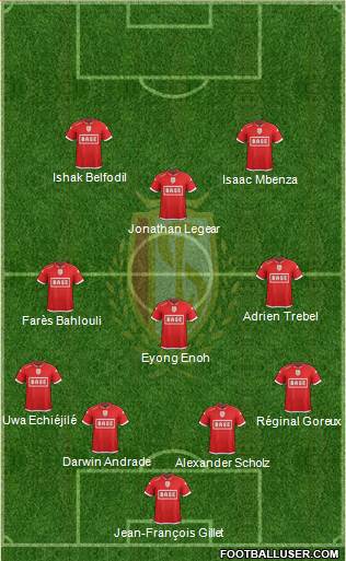 R Standard de Liège Formation 2016