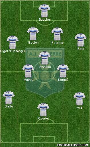 A.J. Auxerre Formation 2016