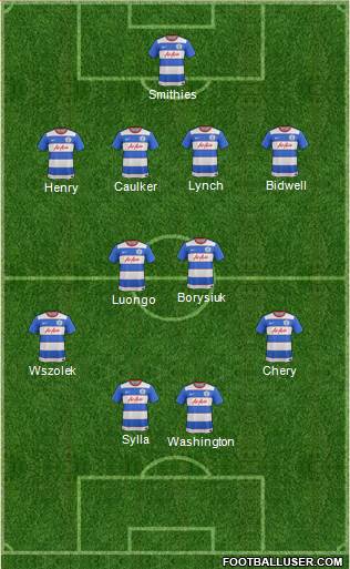 Queens Park Rangers Formation 2016