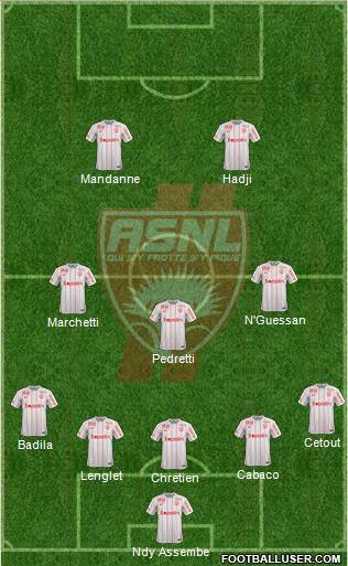 A.S. Nancy Lorraine Formation 2016