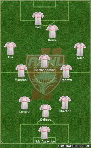 A.S. Nancy Lorraine Formation 2016