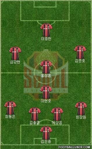 FC Seoul Formation 2016