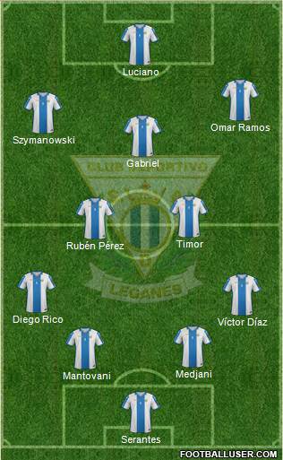 C.D. Leganés S.A.D. Formation 2016