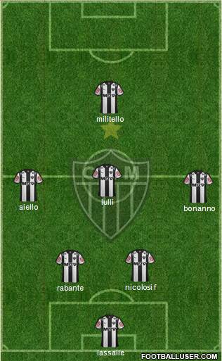 C Atlético Mineiro Formation 2016