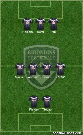 FC Girondins de Bordeaux Formation 2016