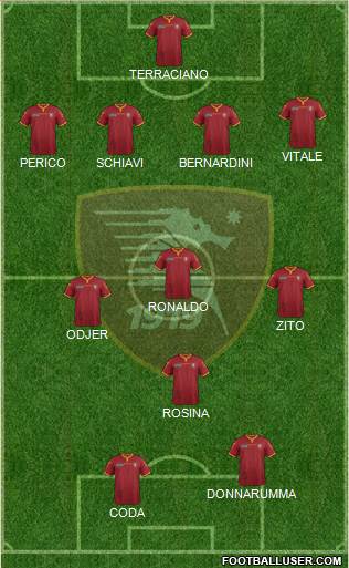 Salernitana Formation 2016