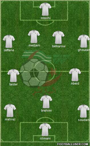 Algeria Formation 2016