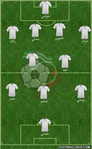 Algeria Formation 2016