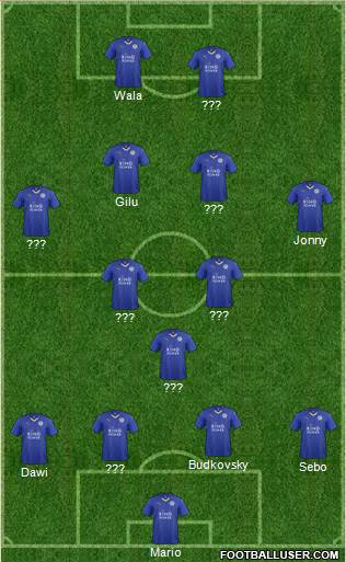 Leicester City Formation 2016