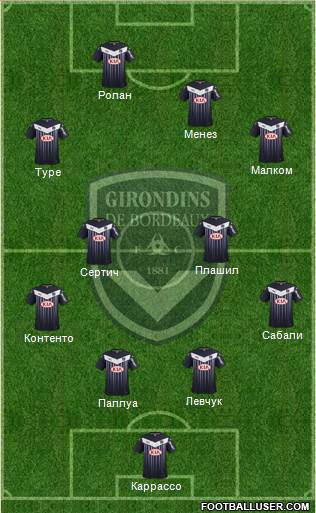 FC Girondins de Bordeaux Formation 2016