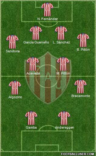 Unión de Santa Fe Formation 2016