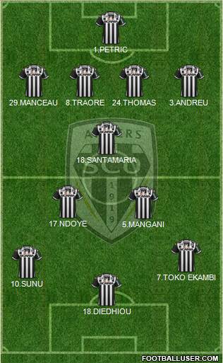 Angers SCO Formation 2016