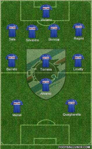 Sampdoria Formation 2016