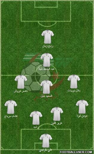 Algeria Formation 2016