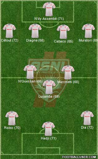 A.S. Nancy Lorraine Formation 2016