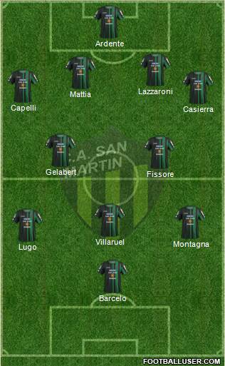 San Martín de San Juan Formation 2016