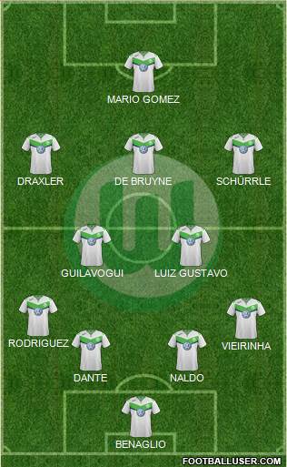 VfL Wolfsburg Formation 2016