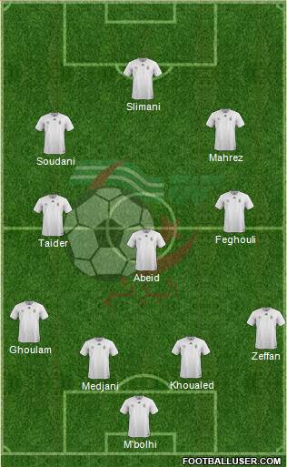 Algeria Formation 2016