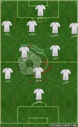 Algeria Formation 2016