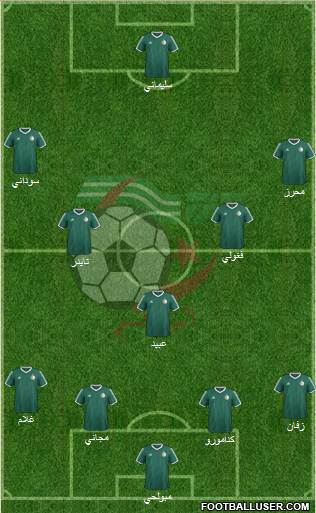 Algeria Formation 2016