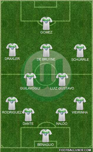 VfL Wolfsburg Formation 2016