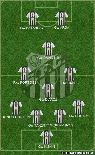 Santos FC (AP) Formation 2016