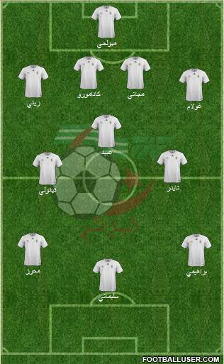 Algeria Formation 2016