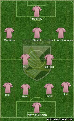 Città di Palermo Formation 2016